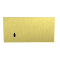Clipsal 1041TUA-BB | Solis T-Series 1 Gang Switch Grid and Plate | Brushed Brass