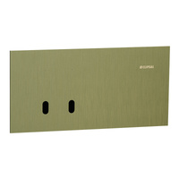 Clipsal 1042TUA-BB | Solis T-Series 2 Gang Switch Grid and Plate | Brushed Brass