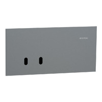 Clipsal 1042TUA-PT | Solis T-Series 2 Gang Switch Grid and Plate | Platinum