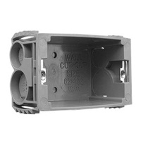 Clipsal 157/1P | Wall Box 1 Gang Plastic