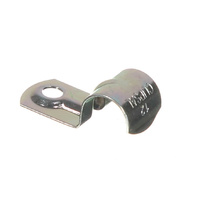 CLIPSAL 180/12 | 12.7mm Half Saddles Zinc Plated (100 Box)
