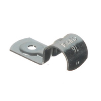 CLIPSAL 180/16 | 16mm Half Saddles Zinc Plated (100 Box)
