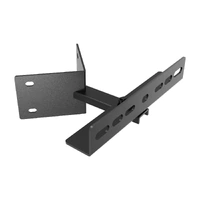 Domus 19288 | Corner Mounting Bracket for Flare Floodlights | Black