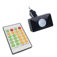 Domus 19926 | Blaze Pro Black Plug & Play PIR Sensor for Floodlights | IP65