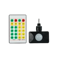 Domus 19928 | Blaze Pro Black Plug & Play PE Cell Sensor for Floodlights | IP65