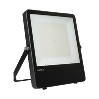 Domus 19937 | Blaze Pro Marine 200W Black LED Floodlight Tri Watt & CCT | IP66 IK08