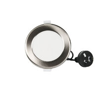 NLS 20111SILV | 10W Tri Colour LED Downlight Dimmable 950lm Silver Trim | 90MM