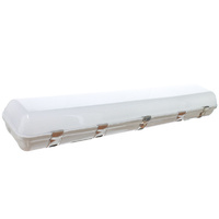 NLS 20289 | 2x18W LED Weatherproof Batten 1250mm 5000K IP65 | Microwave Sensor