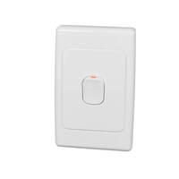 CLIPSAL 2031D32-WE | 32Amp Double Pole Cooker / Stove Isolator Switch | 2000 Series