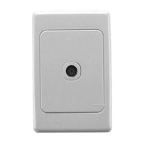 Clipsal 2031VTV75 | Coaxial Outlet 75 Ohm White (2000 Series)