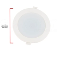 NLS 20405 | 20w Tri Colour LED Dimmable Downlight 1800-1900lm | 150mm Hole