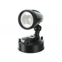 Single Spot 15w LED BLACK IP54 | NLS 20416