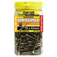 Drywall Buglehead Screws 7G x 45mm | 200 Bottle Pack | 20BK0745