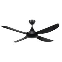 Brilliant 21548/06 | 52in. AC Ceiling Fan with Ezy-Fit Blades | Matt Black