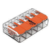 Wago 221-415 | 4mm² 5-Way Compact Splicing Connector | Jar of 25