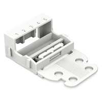 Wago 221-505 | Mounting Carrier For 5-Conductor Terminal Blocks 4mm²