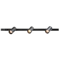 Brilliant 22128-06 | Ceres Adjustable 3 x 10w LED Track Kit | Black | Tri-Colour LED