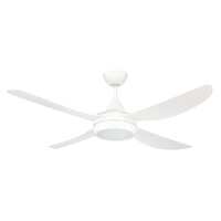 Brilliant 22293-05 | 52in. AC Ceiling Fan & 18W LED Light | Matt White