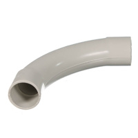 Clipsal 247-25-GY | 25mm PVC Standard 90 degree Bend