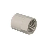 Clipsal 258-25-GY | 25mm Plain to Screw PVC Conduit Female Coupling