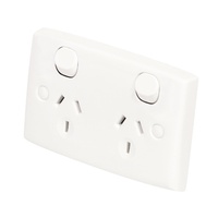 CLIPSAL 25 | Double GPO 10Amp (Standard Series)