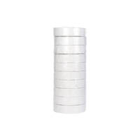 TuffStuff 25WH | Electrical Tape White | 20m 10 Pack