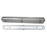1 x 14W Matelec Fluro T5 IP65 Flourescent Fittings - Electronic ballast (No tube inc)