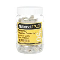 NLS 30008 | Two Screw Insulated Electrical Connector (50 Per Jar)