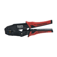 Klein Tools 3005CR | Ratcheting Crimper 0.34mm²-6mm²