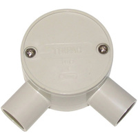 2 Way 25mm Junction Box Right Angle | JB5-25