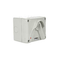 NLS 30086 | Single Weatherproof Switch 20A Double Pole (IP66 Rated)