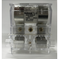 NLS 30127 | 100Amp Service Fuse 500V Front Wired | Clear