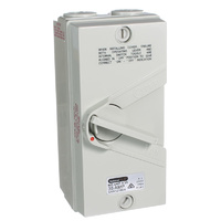 NLS 30214  | Single Pole 35Amp Isolator Switch | IP66 Weather Protected