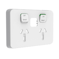Clipsal Iconic 3025CSC-VW | Connected Socket 3025CSC | Vivid White (SKIN ONLY)
