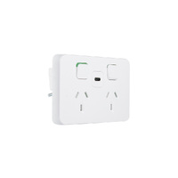 Clipsal Iconic 3025USBC-VW | Twin Socket USB Type C | 25w Fast Charger