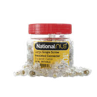 NLS Single Screw Insulated Electrical Connector 3 x 6mm (100 Jar) | 30374