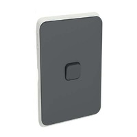 Clipsal Iconic 3041C-AN | 1 Gang Switch Plate Cover Anthracite | (Skin Only)