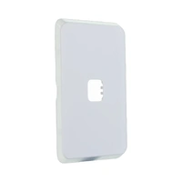 Clipsal Iconic 3041P-VW | 1 Gang Switch Plate Only | Vivid White