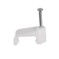 NLS 30445 | 14mm Cable Clips to Suit 4.0mm Twin & Earth Electrical Cable | 250 Jar 