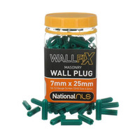 NLS 30453 | Wall Plug Green 25mm | (200 buy) Jar 
