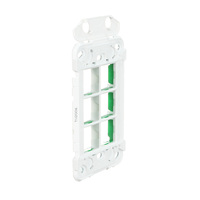 Clipsal Iconic 3046G | 6 Gang Switch Grid Plate Only