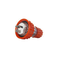 NLS 30471 | 3 Pin Flat 15Amp Straight Plug 250V IP66 Orange | 66P315F