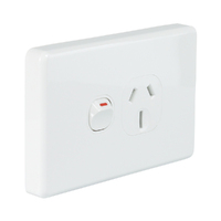NLS 30501 | Single Power Point 10Amp 'Classic' Style