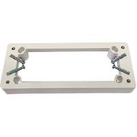 NLS 30506 | 4 Gang GPO Quad Mounting Block | White