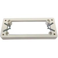 NLS 30506 | 4 Gang GPO Quad Mounting Block | White