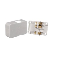 NLS 30537 | 3 terminal 32A Mini Junction Box with Fixed Electrical Terminals