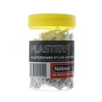 NLS 30548 | Wallmate style Plasterboard Tri-Tip Nylon Anchor | 100 Jar
