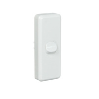 NLS 30594 | 1 Gang Architrave Switch 10amp 250v White