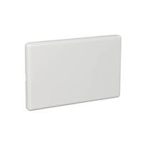 NLS 30598 | Slimline Blank Plate | White