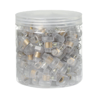 NLS Single Screw Insulated Electrical Connector 6 x 2.5mm (100 Jar) | 30641